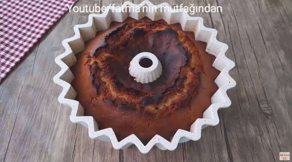 meyveli kek yapımı