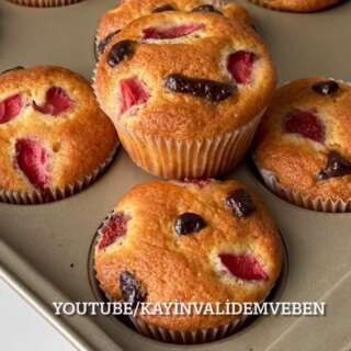 meyveli muffin kek tarifi