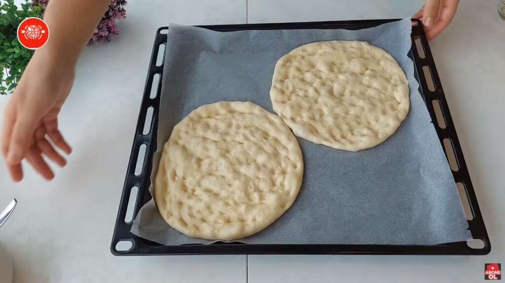 sütlü peynirli çörek yapımı