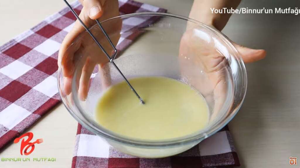 çıtır börek sosu hazırlama