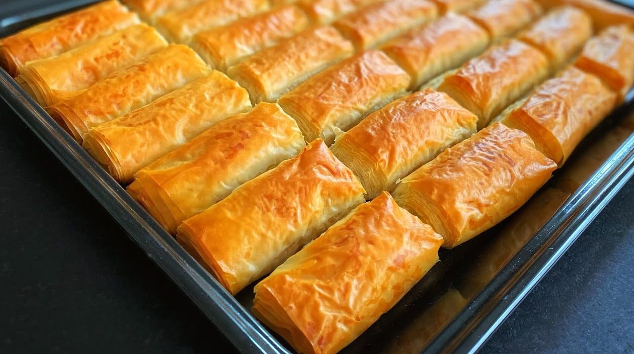 Baklava Yufkasından Çıtır Börek Tarifi - Mutfak Portalı