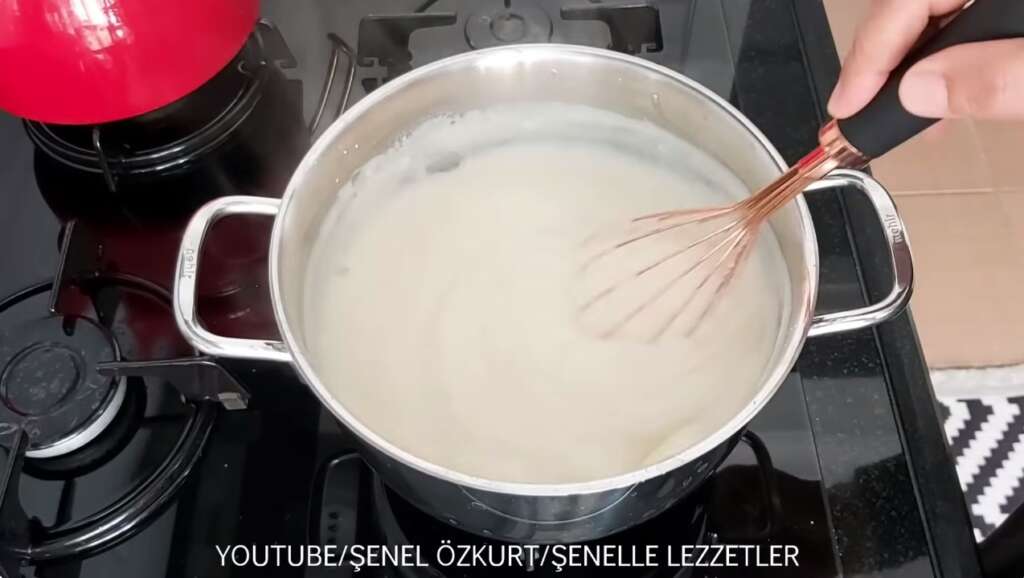 latte pasta kreması