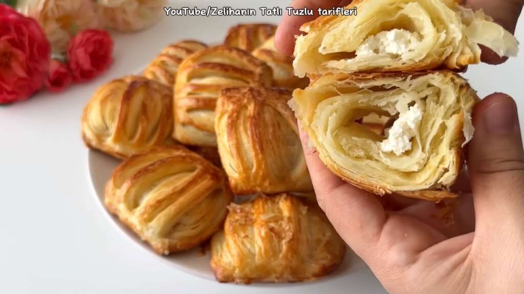 az malzemeli kolay börek yapımı