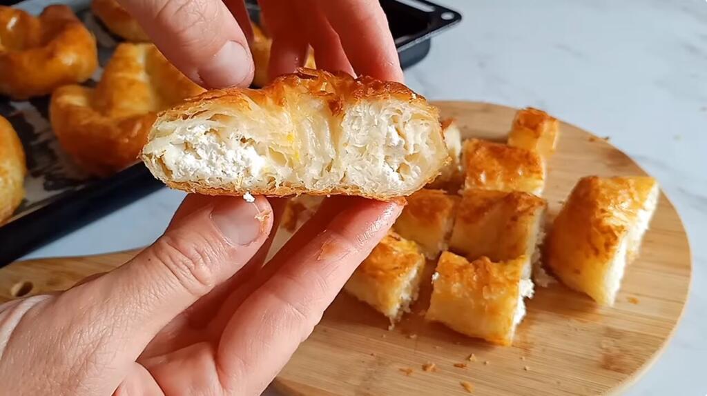 çıtır çıtır börek yapımı