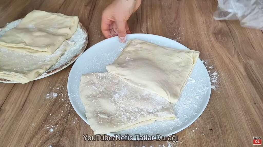 el açması çıtır börek yapımı