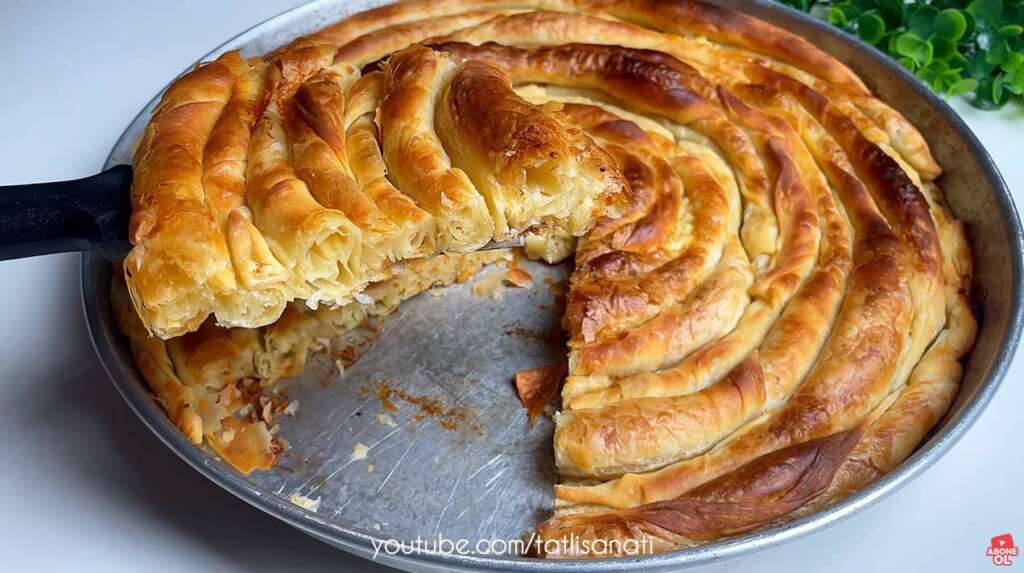 el açması peynirli börek tarifi