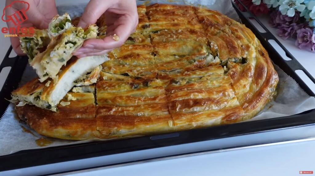 en çıtır börek yapımı