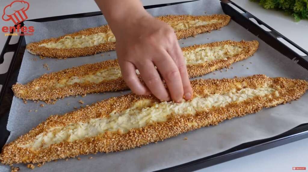 kaşarlı simit pide