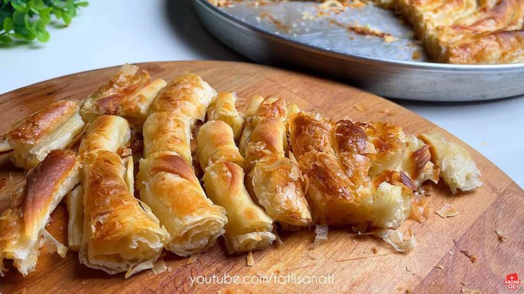 oklavasız peynirli börek