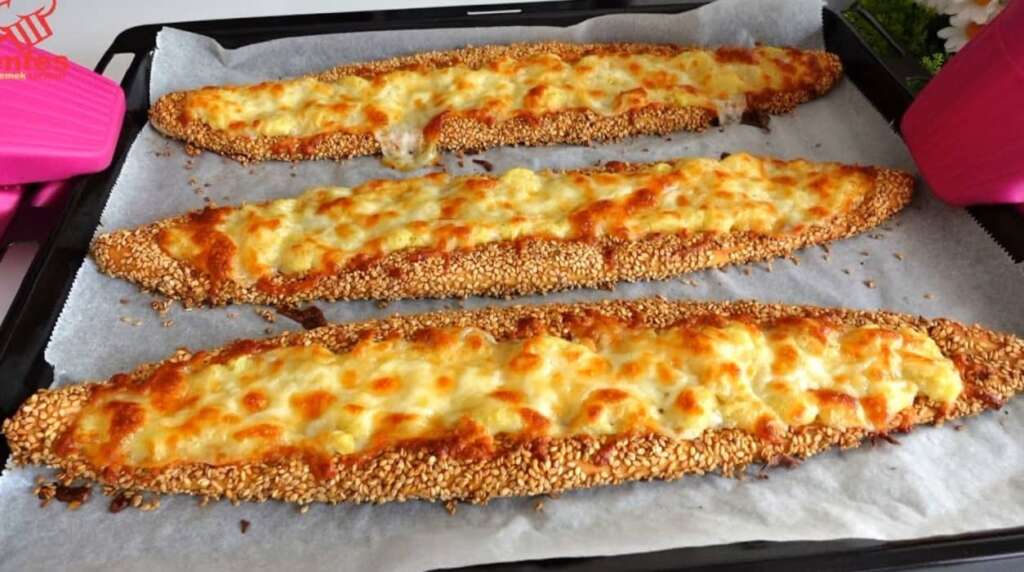 patatesli kaşarlı simit pide tarifi