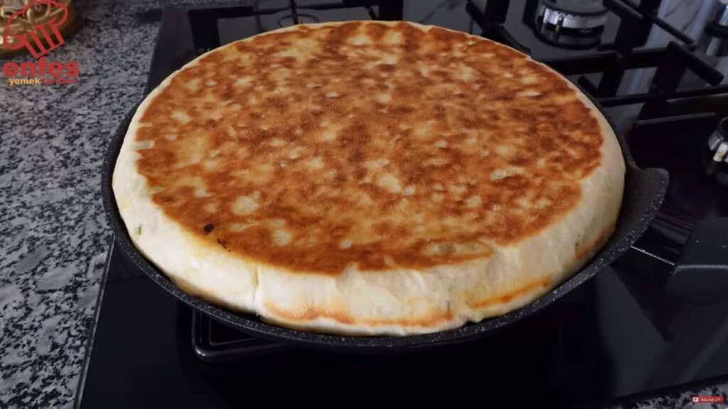 tavada börek pişirme