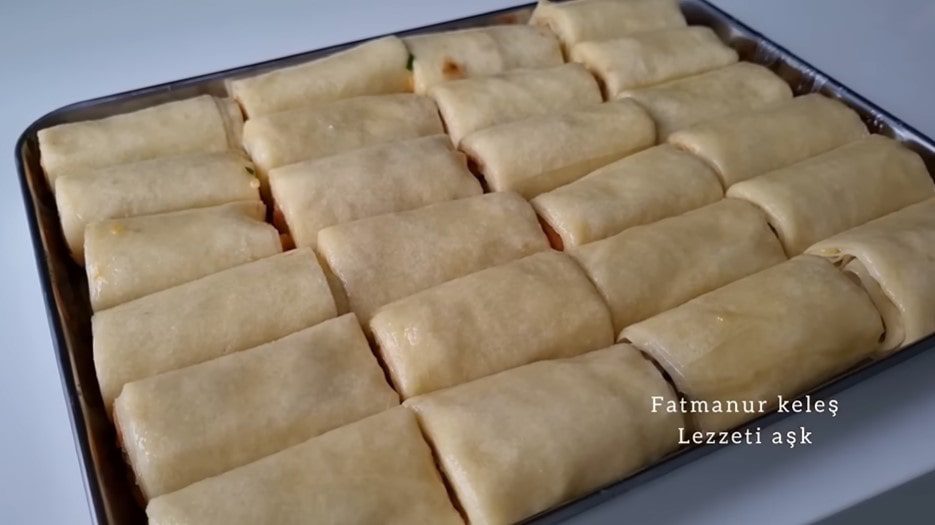 unlu börek yapımı