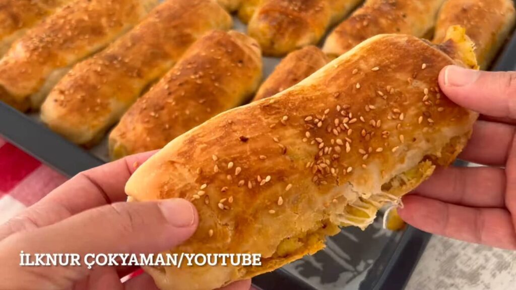 patatesli kaşarlı börek