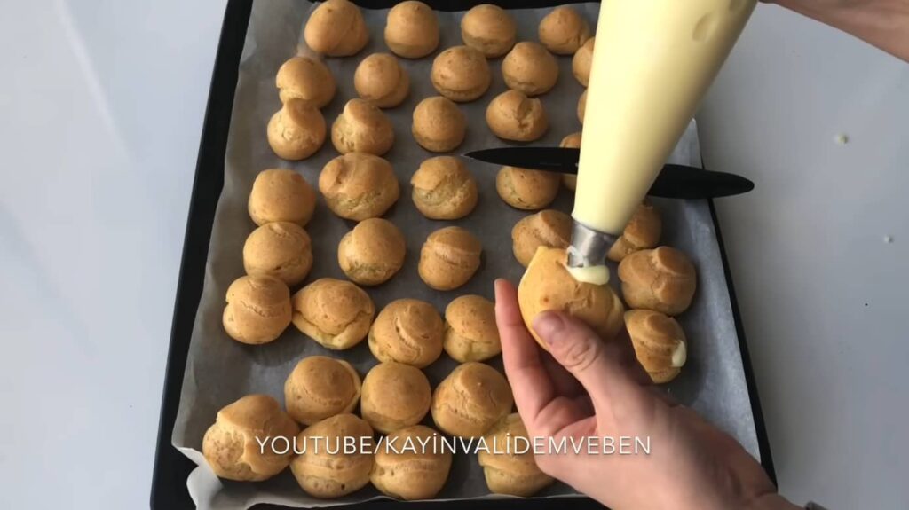 profiterol doldurma