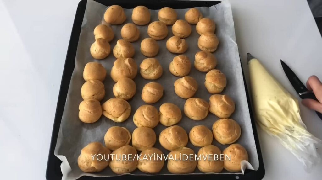 profiterol yapılışı