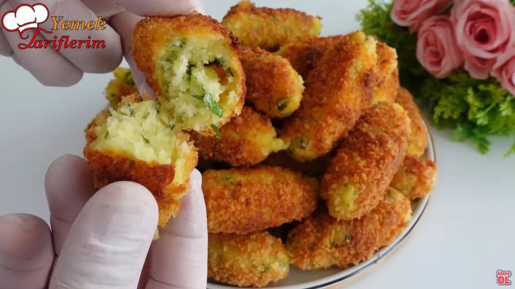 patates kroket yapılışı